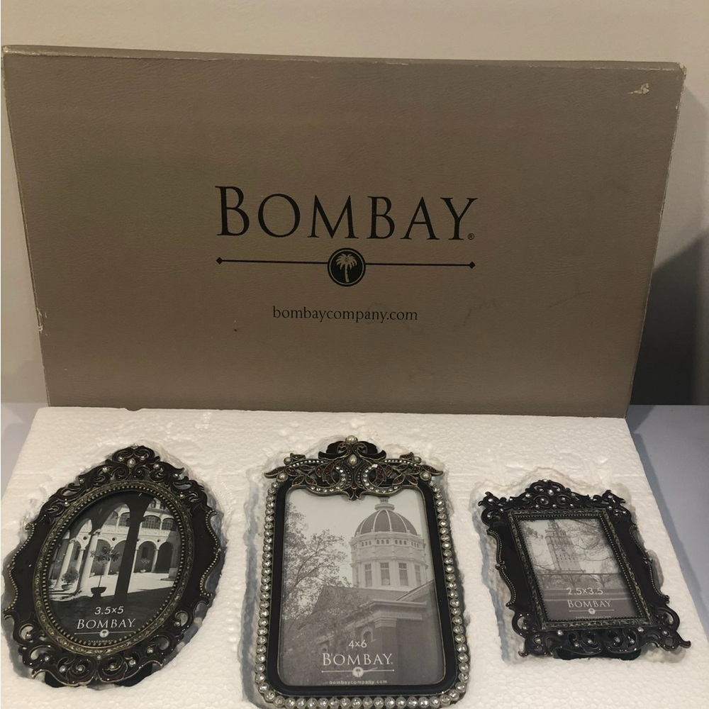 Bombay Black Vintage-Style Picture Frames